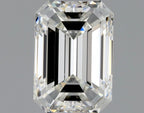 Diamante Naturale Taglio Smeraldo 0.5ct VG/EX H VVS1 - GIA - 5.48x3.79x2.6mm