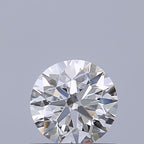 Diamante Naturale Taglio Brillante 0.5ct VG/VG/EX D VVS1 - GIA - 5.0x5.07x3.17mm