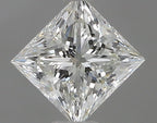 Diamante Naturale Taglio Princess 0.58ct VG/VG H VS1 - IGI - 4.63x4.51x3.29mm