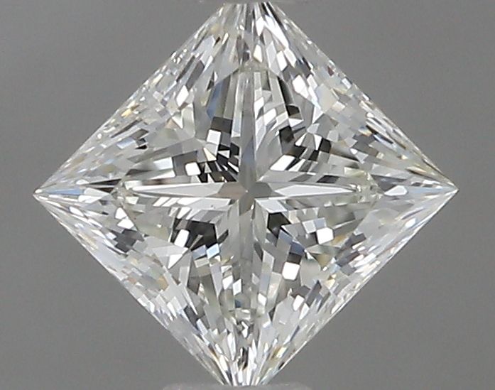 Diamante Naturale Taglio Princess 0.58ct VG/VG H VS1 - IGI - 4.63x4.51x3.29mm