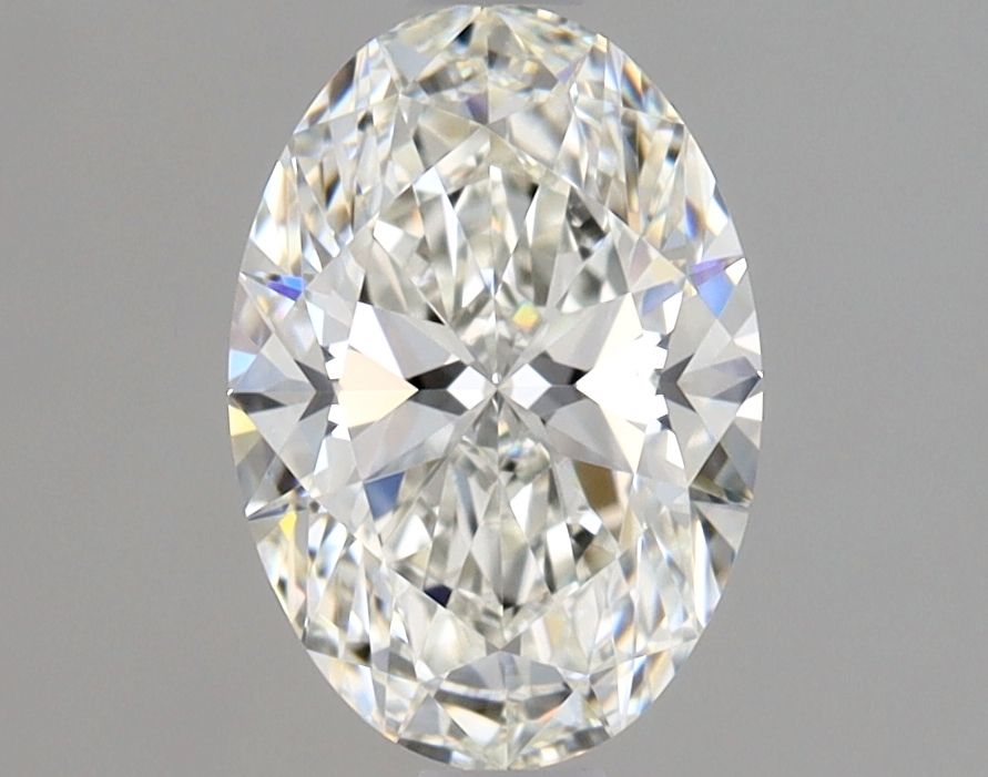 Diamante Naturale Taglio Ovale 1.03ct EX/EX H VVS1 - GIA - 8.15x5.66x3.46mm