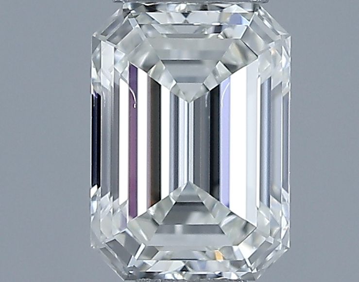 Diamante Naturale Taglio Smeraldo 0.7ct EX/EX H VS2 - IGI - 6.03x4.32x2.89mm