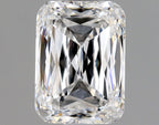 Diamante Naturale Taglio Radiant 1.01ct EX/EX F VS2 - GIA - 6.47x4.74x3.25mm