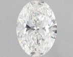 Diamante Naturale Taglio Ovale 0.81ct G/VG E VS1 - GIA - 7.41x5.25x3.24mm