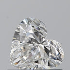 Diamante Naturale Taglio Cuore 0.71ct VG/EX H VVS2 - GIA - 5.5x6.14x3.64mm