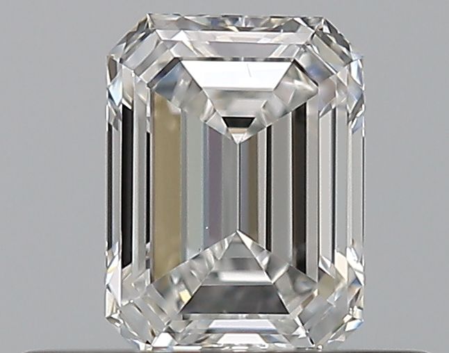 Diamante Naturale Taglio Smeraldo 0.4ct VG/EX E VS1 - GIA - 4.93x3.65x2.37mm