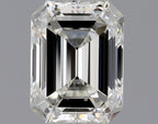 Diamante Naturale Taglio Smeraldo 0.62ct VG/VG H VVS1 - GIA - 5.67x4.29x2.76mm