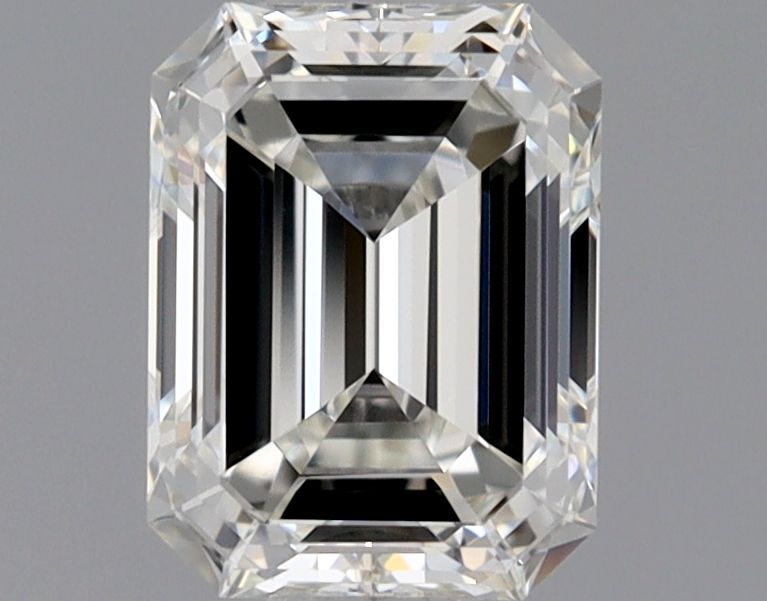 Diamante Naturale Taglio Smeraldo 0.62ct VG/VG H VVS1 - GIA - 5.67x4.29x2.76mm