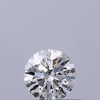 Diamante Naturale Taglio Brillante 0.35ct 3EX E VVS2 - IGI - 4.5x4.58x2.82mm