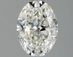 Diamante Naturale Taglio Ovale 1.3ct VG/VG H VVS1 - GIA - 8.62x6.18x3.71mm