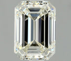 Diamante Naturale Taglio Smeraldo 1.08ct EX/EX J IF - IGI - 6.95x4.86x3.3mm