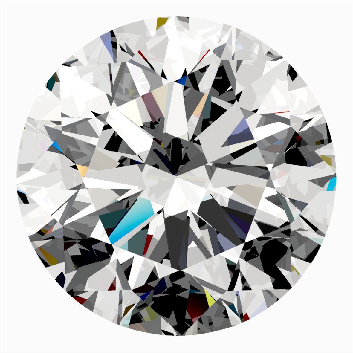 Diamante Naturale Taglio Brillante 0.35ct 3EX G VVS1 - IGI - 4.51x4.53x2.81mm
