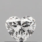 Diamante Naturale Taglio Cuore 0.51ct EX/EX D VS1 - GIA - 4.83x5.35x3.36mm