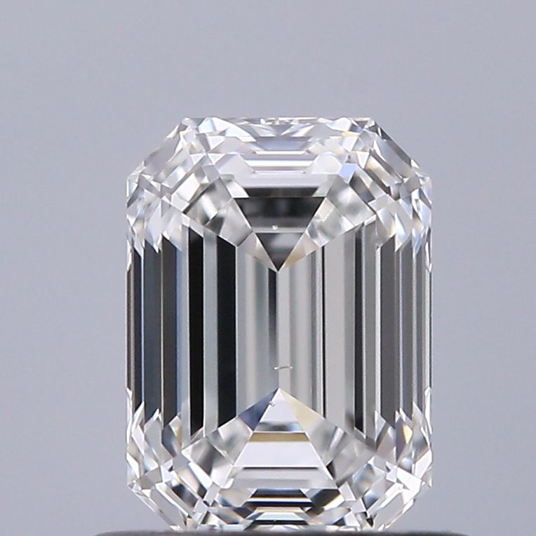 Diamante Naturale Taglio Smeraldo 0.71ct EX/EX F VS2 - GIA - 5.94x4.24x2.9mm