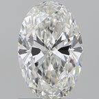 Diamante Naturale Taglio Ovale 1ct VG/VG G VVS1 - GIA - 8.42x5.51x3.3mm