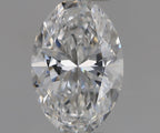 Diamante Naturale Taglio Ovale 0.5ct G/VG D VVS1 - GIA - 6.58x4.37x2.76mm