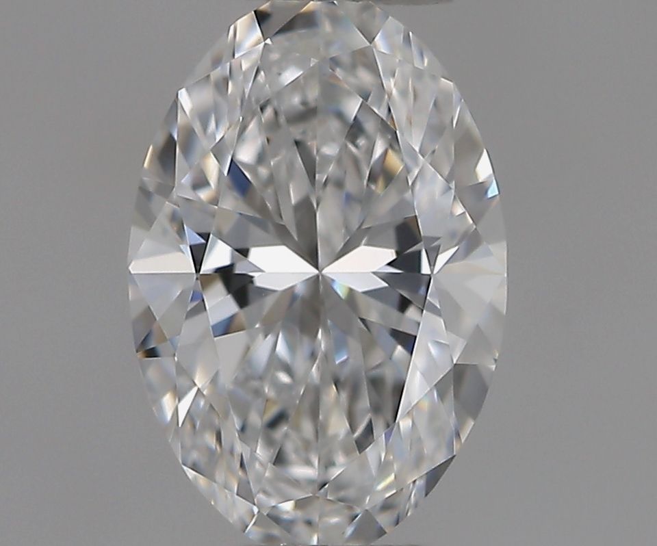 Diamante Naturale Taglio Ovale 0.5ct G/VG D VVS1 - GIA - 6.58x4.37x2.76mm