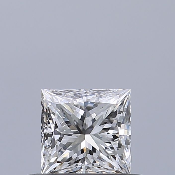 Diamante Naturale Taglio Princess 0.4ct VG/EX D VVS1 - GIA - 4.1x4.03x3.0mm