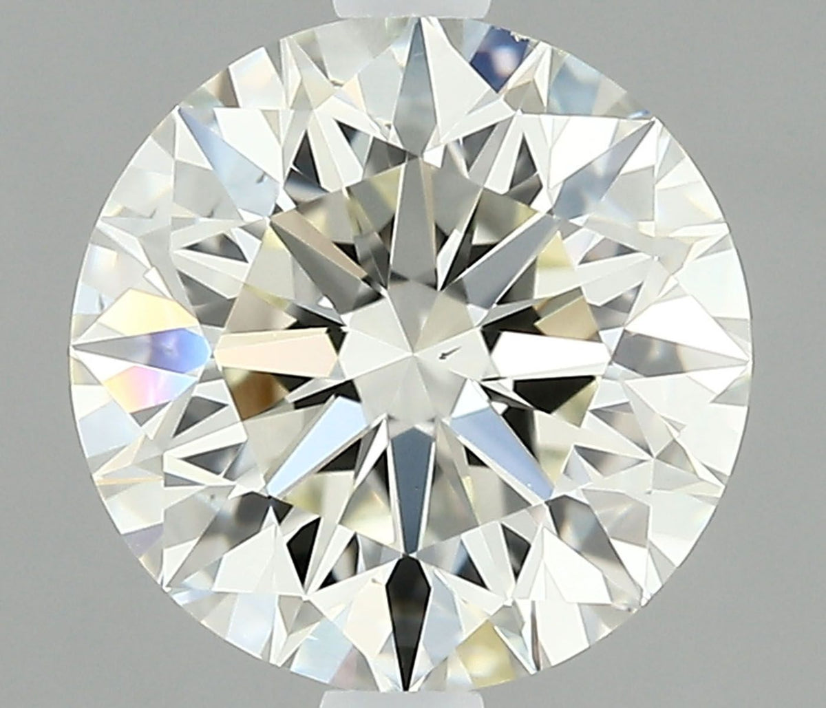 Diamante Naturale Taglio Brillante 1.5ct 3EX J VS1 - IGI - 7.19x7.26x4.59mm