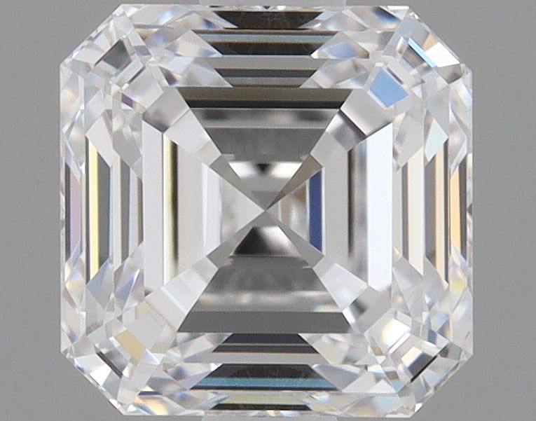 Diamante Naturale Taglio Asscher 1.01ct EX/EX D VVS1 - GIA - 5.4x5.39x3.71mm