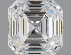 Diamante Naturale Taglio Asscher 1.01ct EX/EX D VVS1 - GIA - 5.4x5.39x3.71mm