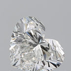 Diamante Naturale Taglio Cuore 0.79ct VG/EX I VS1 - GIA - 5.5x6.44x3.83mm