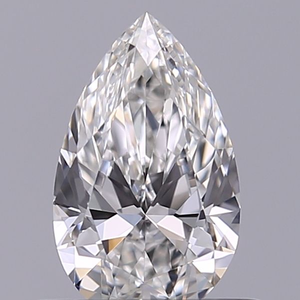 Diamante Naturale Taglio Goccia 0.47ct VG/EX F IF - GIA - 7.07x4.26x2.54mm