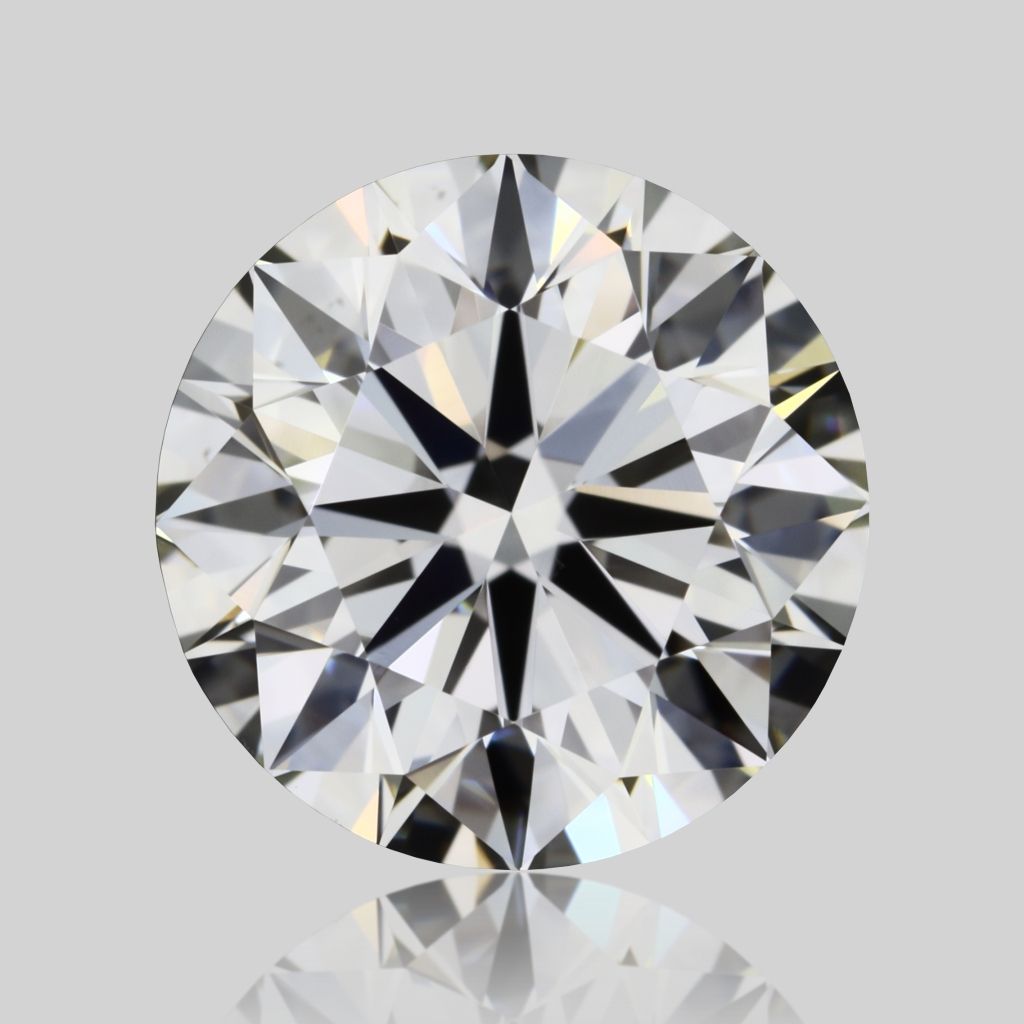 Diamante Naturale Taglio Brillante 1.61ct 3EX J VS1 - IGI - 7.42x7.46x4.62mm