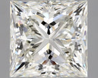 Diamante Naturale Taglio Princess 1.5ct VG/EX J VVS1 - GIA - 6.22x6.07x4.49mm