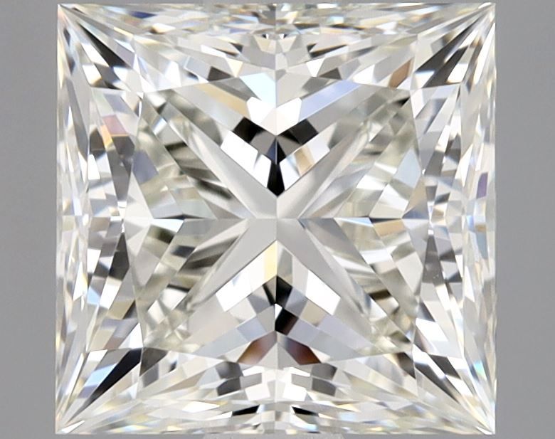 Diamante Naturale Taglio Princess 1.5ct VG/EX J VVS1 - GIA - 6.22x6.07x4.49mm