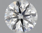 Diamante Naturale Taglio Brillante 0.87ct 3EX E IF - GIA - 6.05x6.09x3.8mm