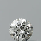 Diamante Naturale Taglio Brillante 0.19ct 3EX G IF - IGI - 3.7x3.73x2.29mm