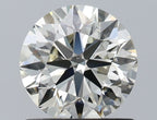 Diamante Naturale Taglio Brillante 0.9ct EX/VG/EX J VS1 - IGI - 6.08x6.15x3.86mm