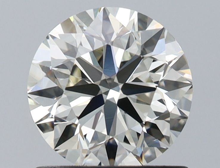 Diamante Naturale Taglio Brillante 0.9ct EX/VG/EX J VS1 - IGI - 6.08x6.15x3.86mm