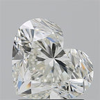 Diamante Naturale Taglio Cuore 1.7ct EX/EX J IF - GIA - 6.96x8.16x5.04mm