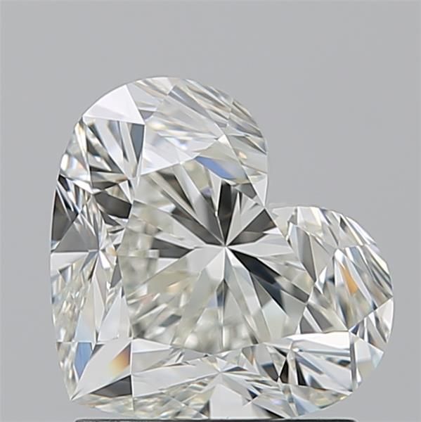 Diamante Naturale Taglio Cuore 1.7ct EX/EX J IF - GIA - 6.96x8.16x5.04mm