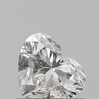 Diamante Naturale Taglio Cuore 0.5ct EX/VG H VVS2 - GIA - 4.68x5.55x3.28mm
