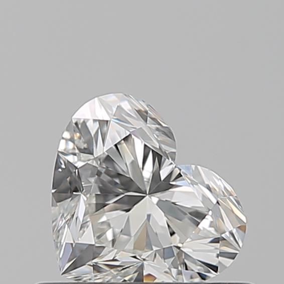 Diamante Naturale Taglio Cuore 0.5ct EX/VG H VVS2 - GIA - 4.68x5.55x3.28mm