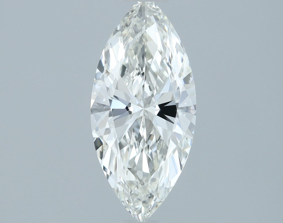 Diamante Naturale Taglio Marquise 0.72ct EX/EX H VVS2 - IGI - 10.24x4.67x2.72mm