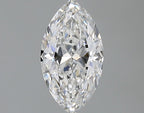 Diamante Naturale Taglio Marquise 1.01ct EX/EX E VVS1 - GIA - 10.1x5.4x3.15mm