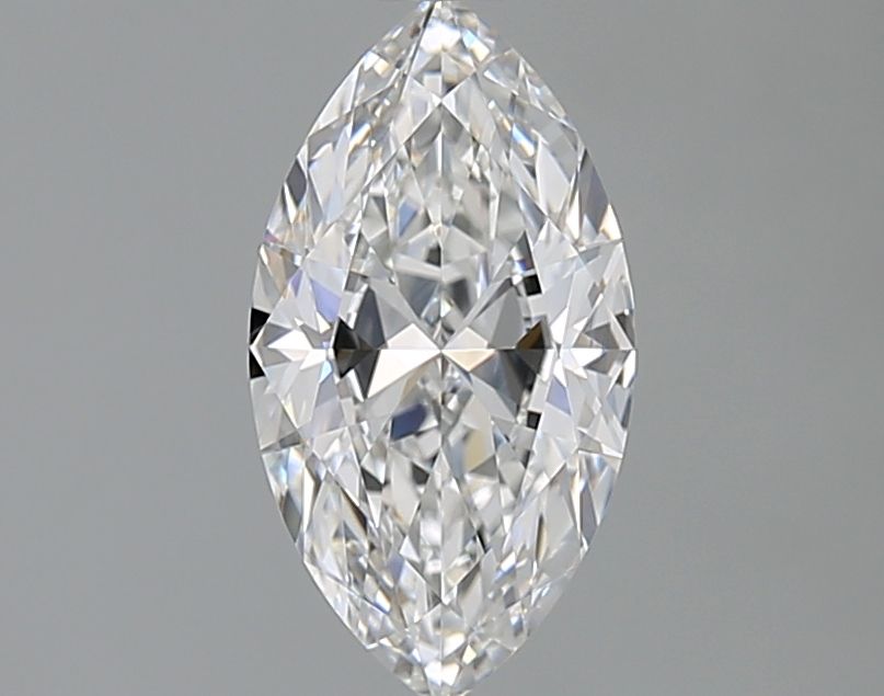 Diamante Naturale Taglio Marquise 1.01ct EX/EX E VVS1 - GIA - 10.1x5.4x3.15mm