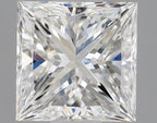 Diamante Naturale Taglio Princess 0.7ct VG/VG F VS2 - GIA - 4.95x4.93x3.59mm