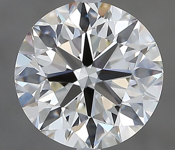 Diamante Naturale Taglio Brillante 1.7ct 3EX H VVS1 - IGI - 7.45x7.54x4.76mm