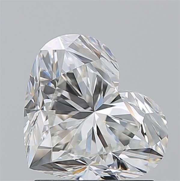 Diamante Naturale Taglio Cuore 1.6ct EX/EX I VVS1 - GIA - 6.86x8.14x4.88mm