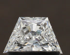 Diamante Naturale Taglio Trapezio 0.49ct EX/EX F VVS1 - GIA - 4.0x6.56x2.78mm