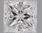 Diamante Naturale Taglio Princess 0.8ct VG/EX D VVS2 - GIA - 5.31x5.12x3.74mm