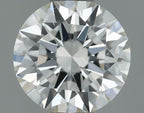 Diamante Naturale Taglio Brillante 0.5ct EX/EX/VG I VS2 - GIA - 5.12x5.08x3.11mm