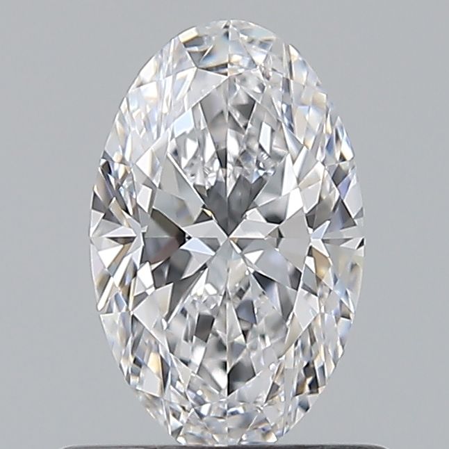 Diamante Naturale Taglio Ovale 0.62ct VG/EX D VVS2 - GIA - 7.39x4.64x2.88mm