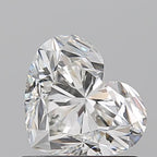 Diamante Naturale Taglio Cuore 1.01ct VG/EX H VVS1 - GIA - 5.8x6.81x4.35mm