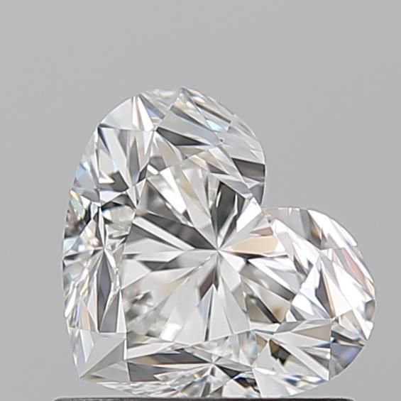 Diamante Naturale Taglio Cuore 1.01ct VG/EX H VVS1 - GIA - 5.8x6.81x4.35mm